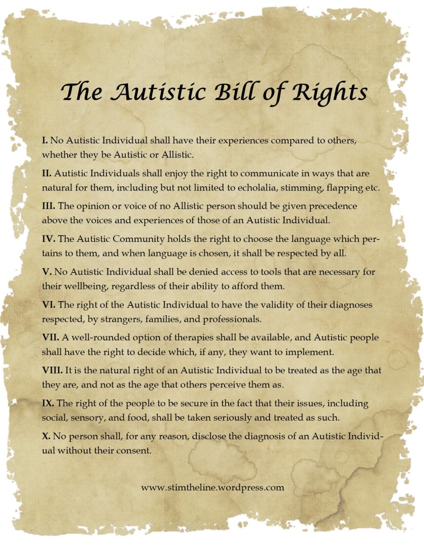 Autistic Bill of Rights.pub